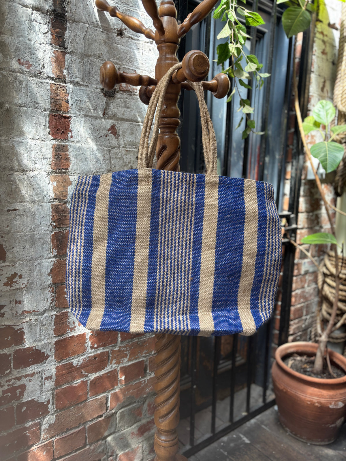 Large Market Bag Blue
